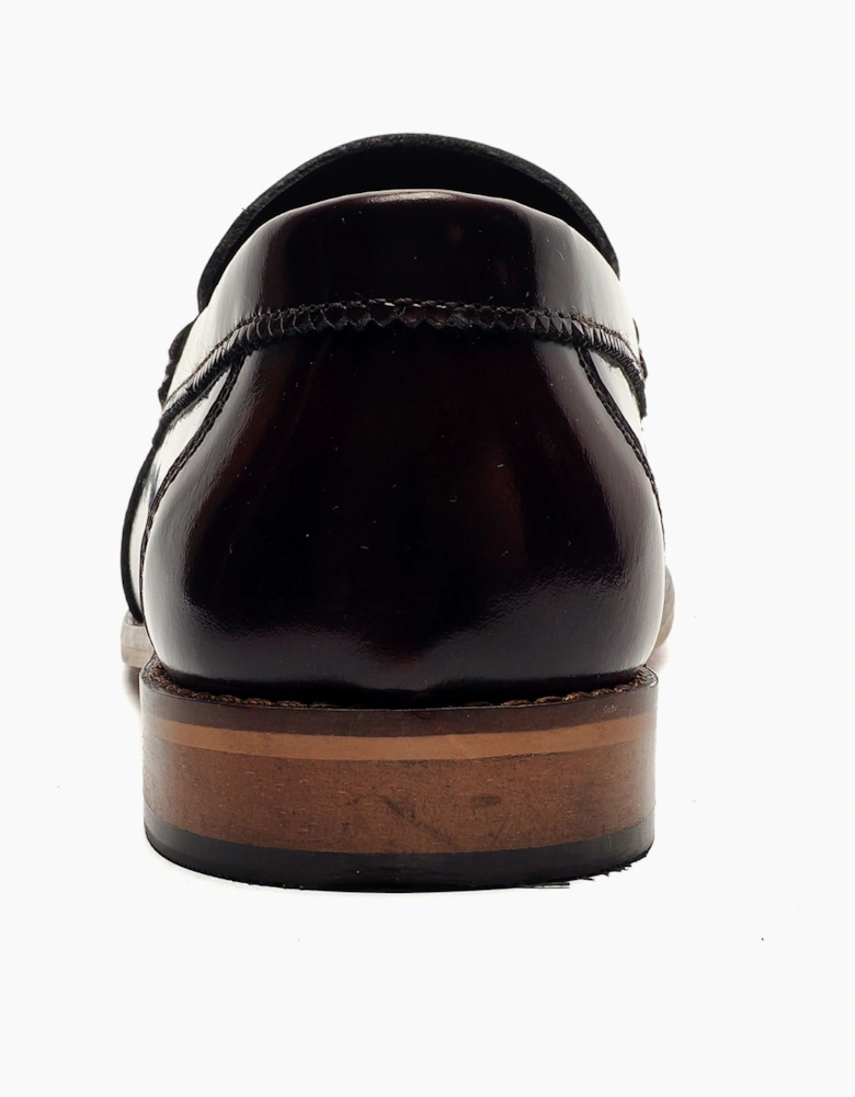 Roamers Dixfield Loafer Mens Burgundy