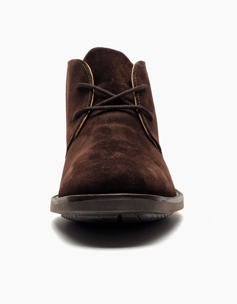 Roamers Belmont Chukka Boots Mens Dark Brown