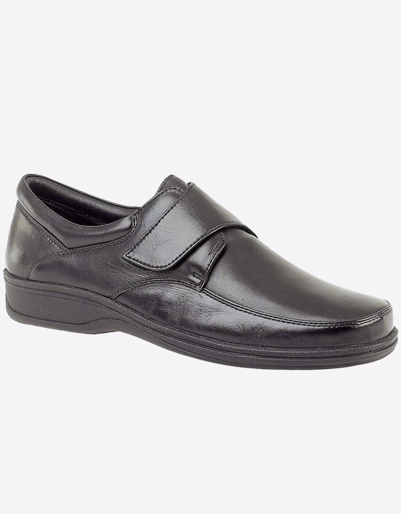Roamers Harrington Leather Shoes Mens Black