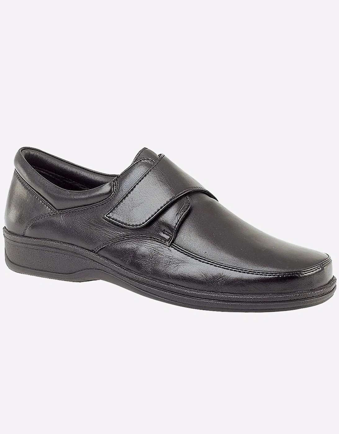 Roamers Harrington Leather Shoes Mens Black