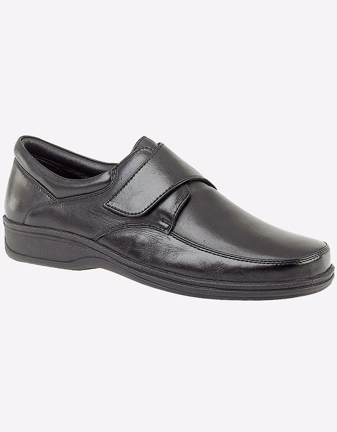 Roamers Harrington Leather Shoes Mens Black
