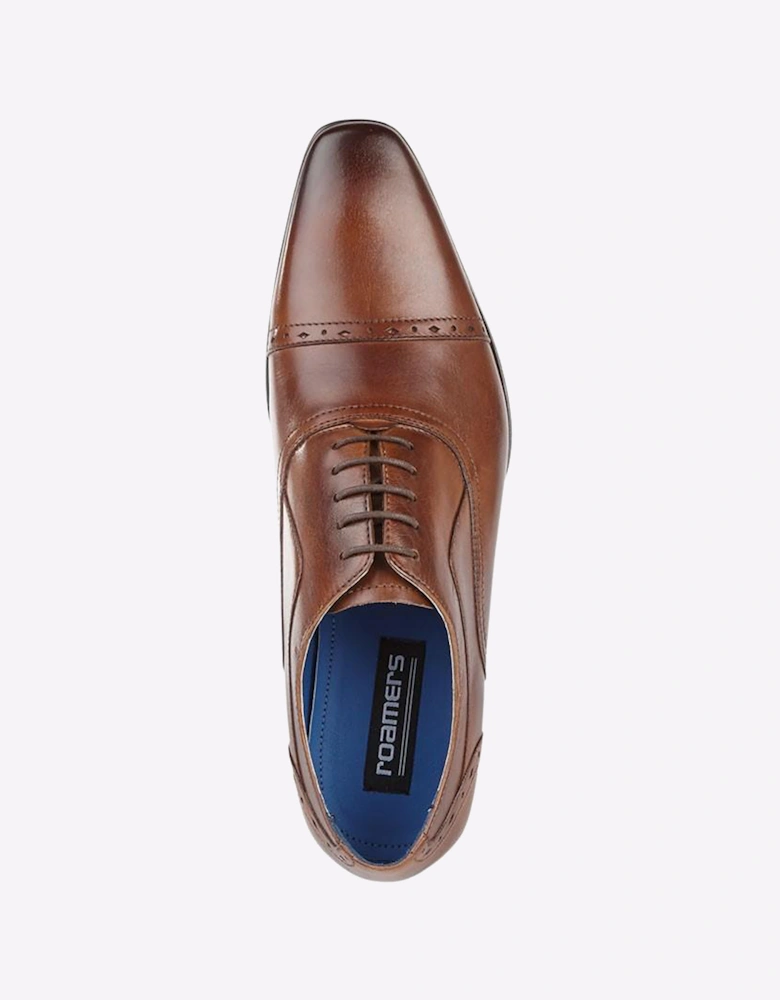 Roamers Mercer Oxfords Mens Burnished Tan