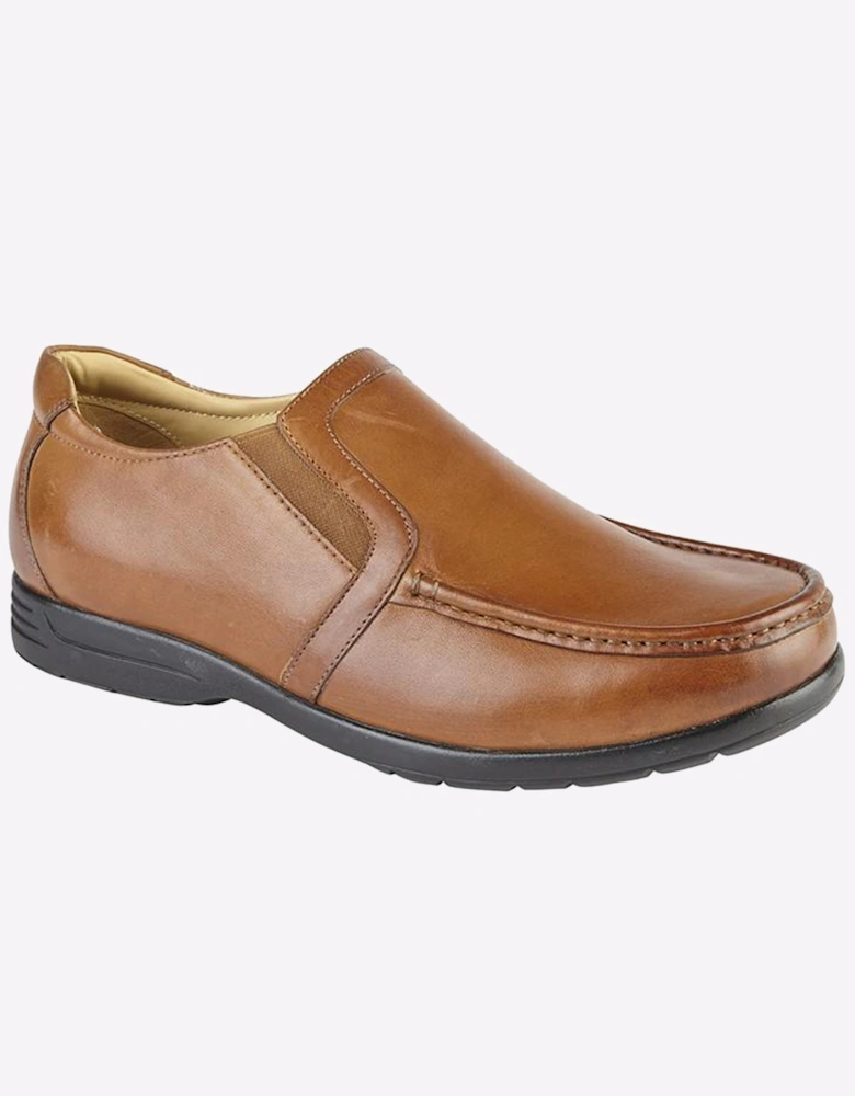 Roamers Newfield Loafer Extra Wide Mens Tan