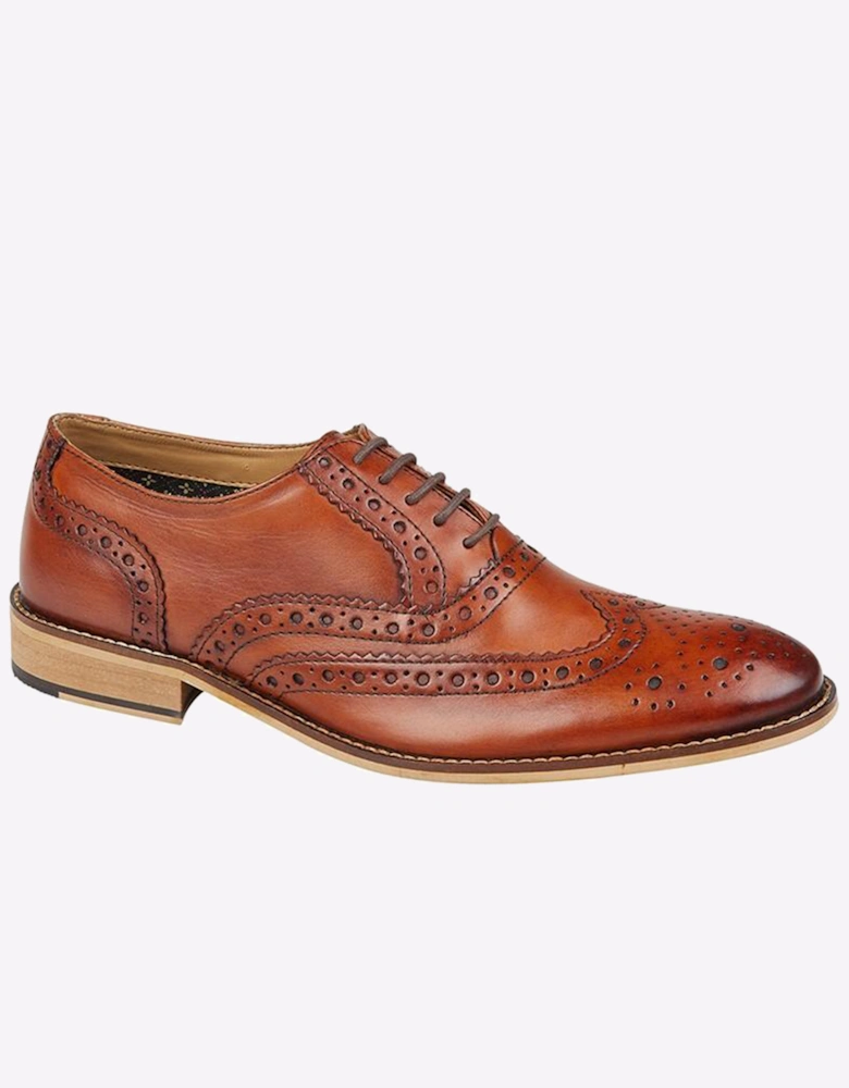 Roamers Monhegan Brogues Mens Tan