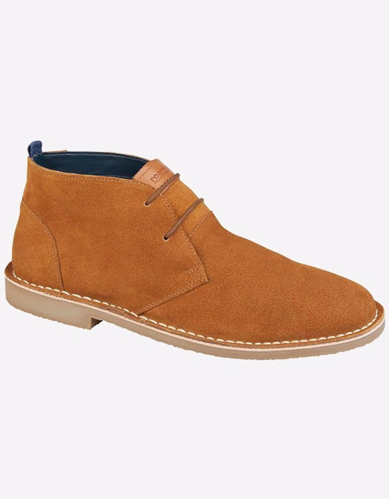 Roamers Originals Montville 2 Desert Boots Mens Tan