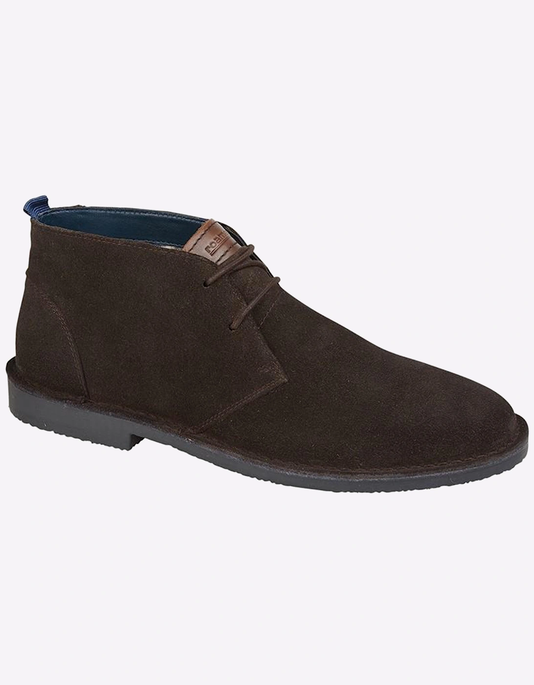 Roamers Originals Montville 2 Desert Boots Mens Dark Brown