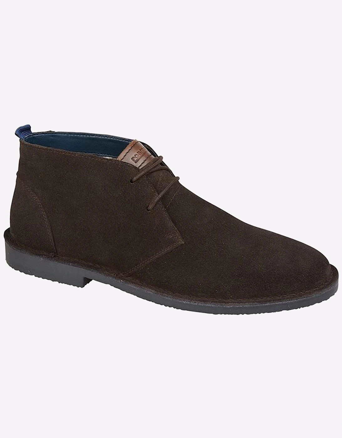 Roamers Originals Montville 2 Desert Boots Mens Dark Brown