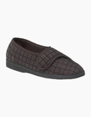 Dark Brown Check