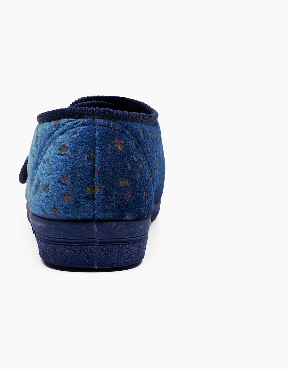 Comfylux Helen Womens Slippers Blueberry Floral