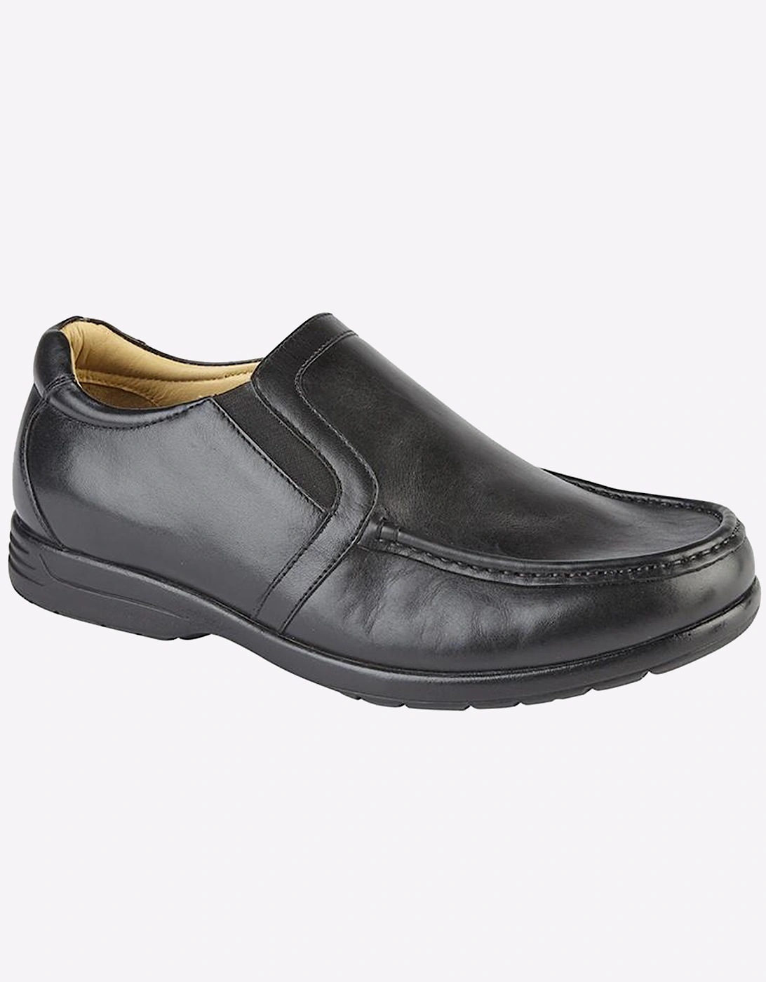 Roamers Newfield Loafer Extra Wide Mens Black