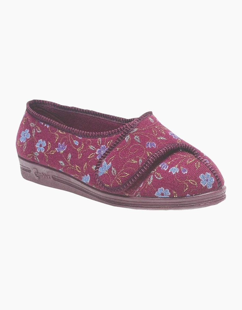 Comfylux Davina Womens Wine Floral