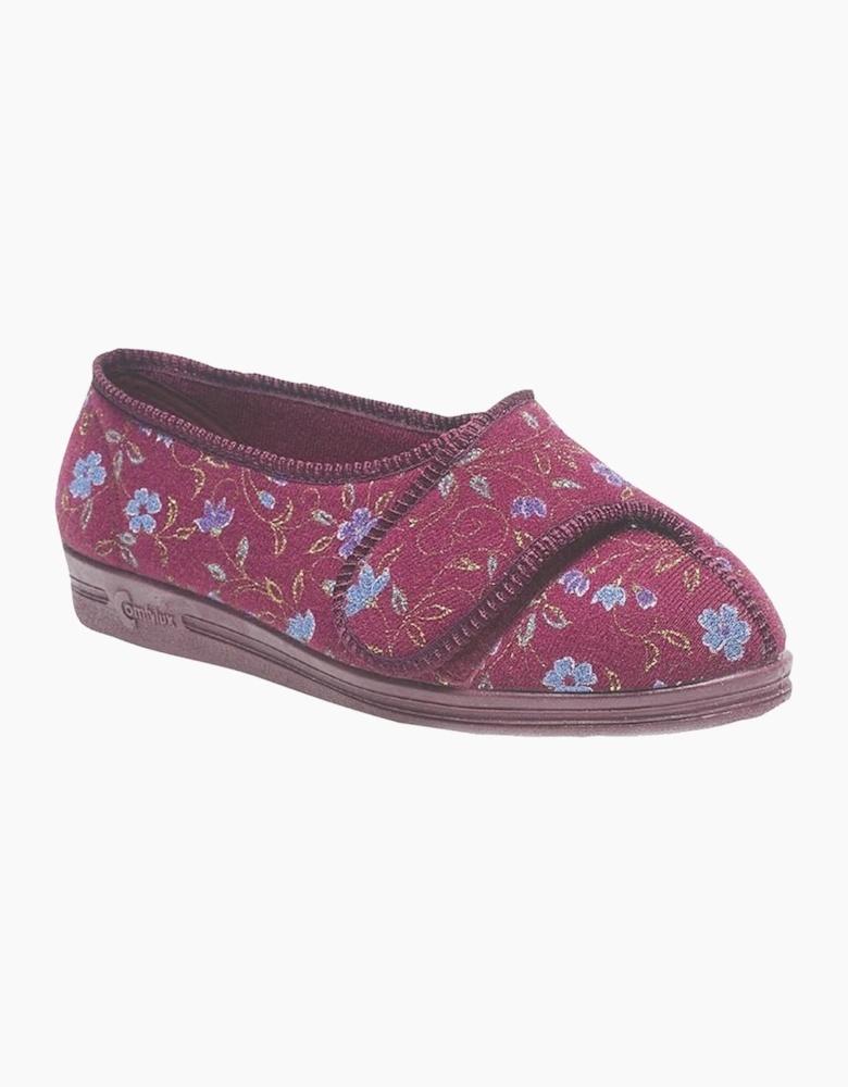 Comfylux Davina Womens Wine Floral