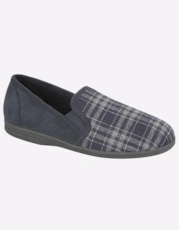 Navy Blue / Check