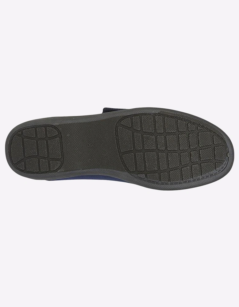 Zedzzz Connor Slippers Mens Navy Blue
