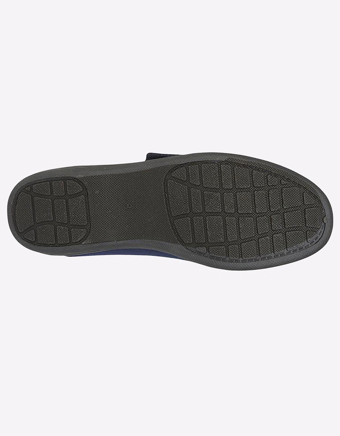 Zedzzz Connor Slippers Mens Navy Blue