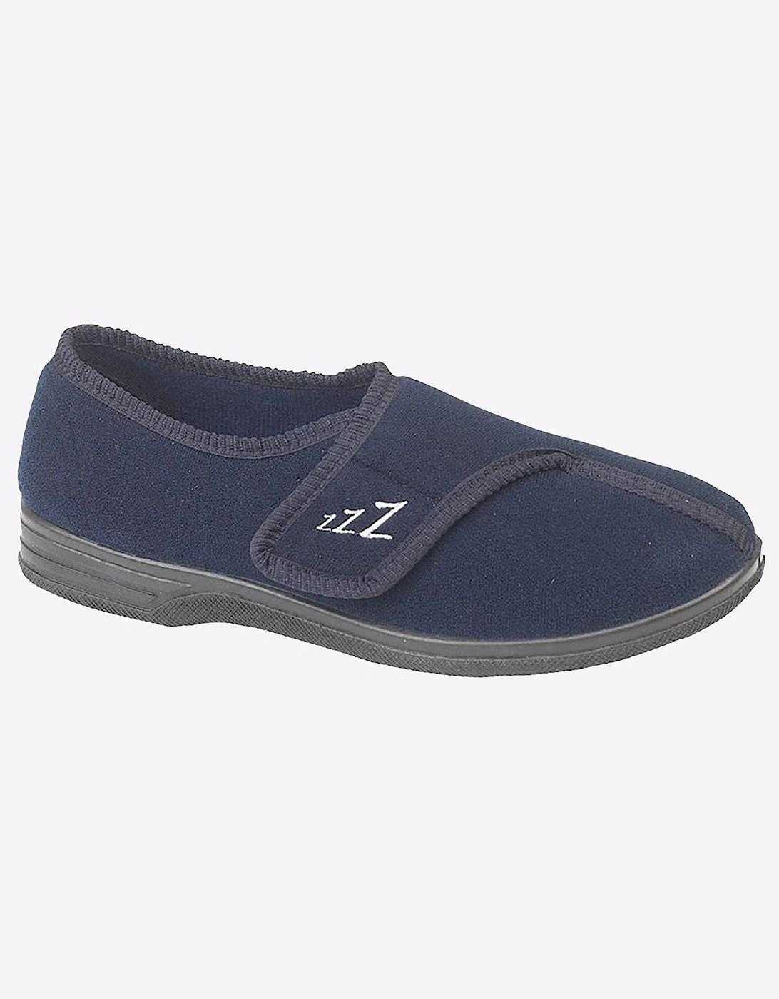 Zedzzz Connor Slippers Mens Navy Blue