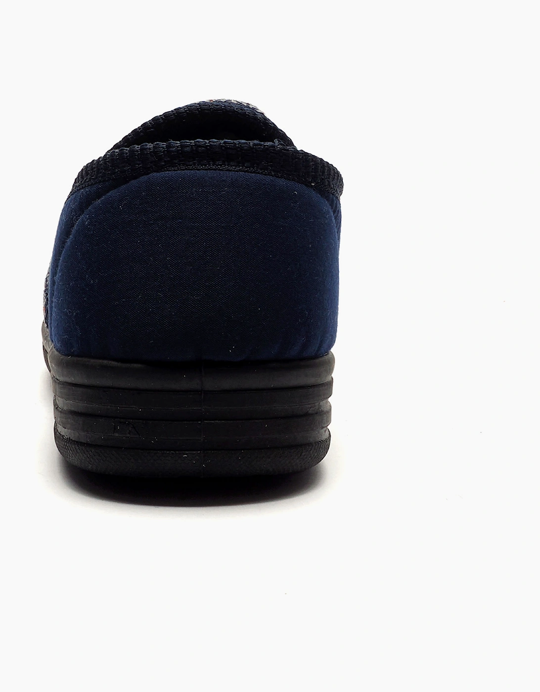 Zedzzz Charles Slippers Mens Navy Blue