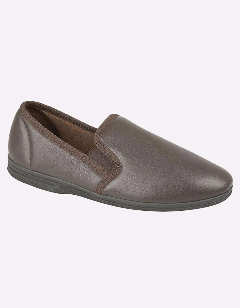 Zedzzz Ivor Slippers Mens Brown