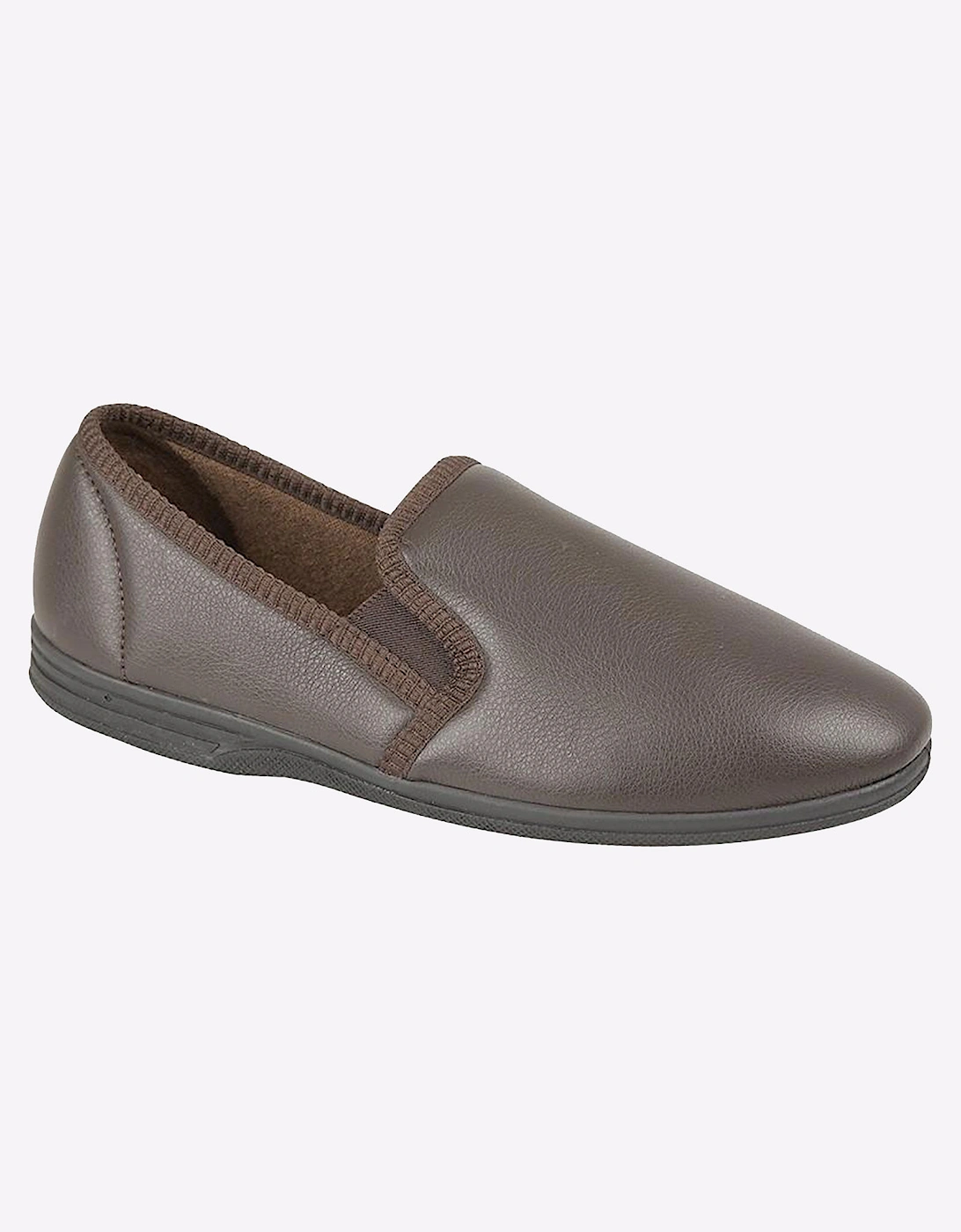 Zedzzz Ivor Slippers Mens Brown