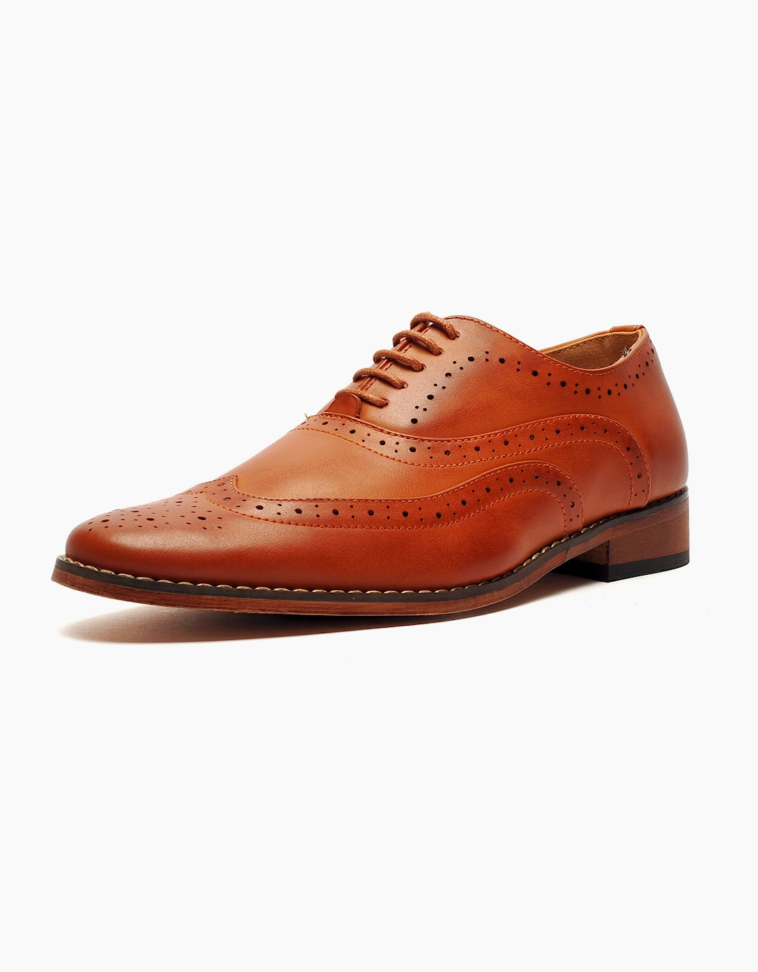 Goor Dillinger Brogue Oxford Junior Tan