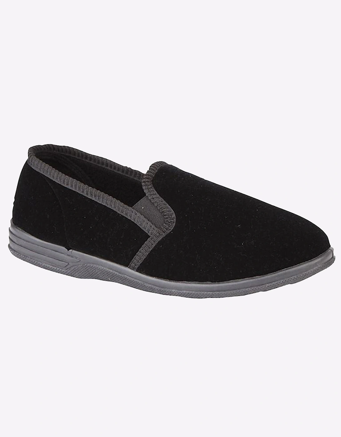 Zedzzz Ross Slippers Mens Black