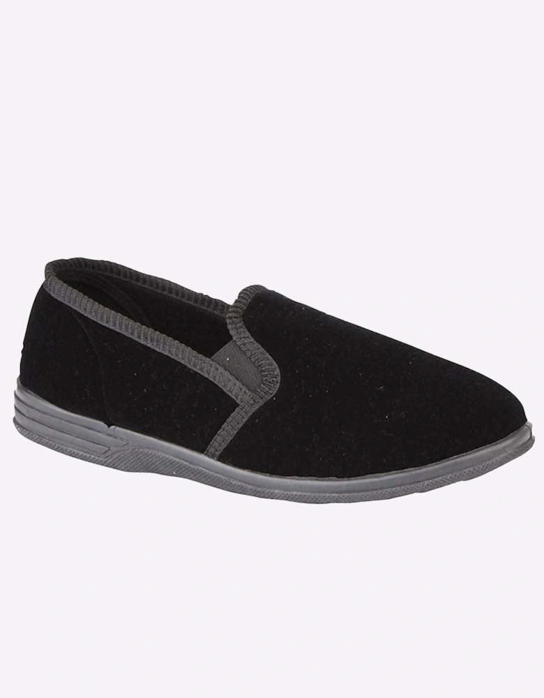 Zedzzz Ross Slippers Mens Black