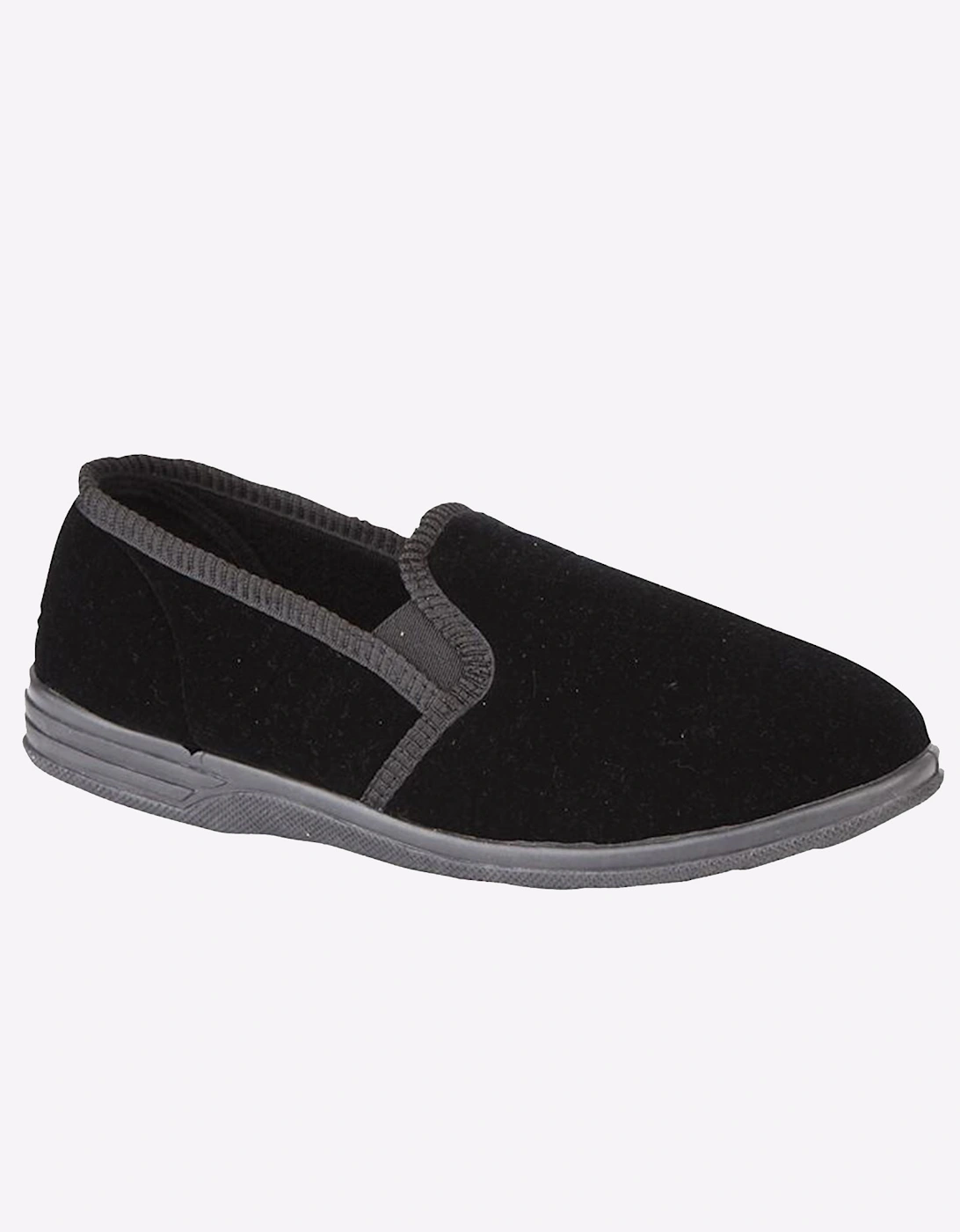 Zedzzz Ross Slippers Mens Black