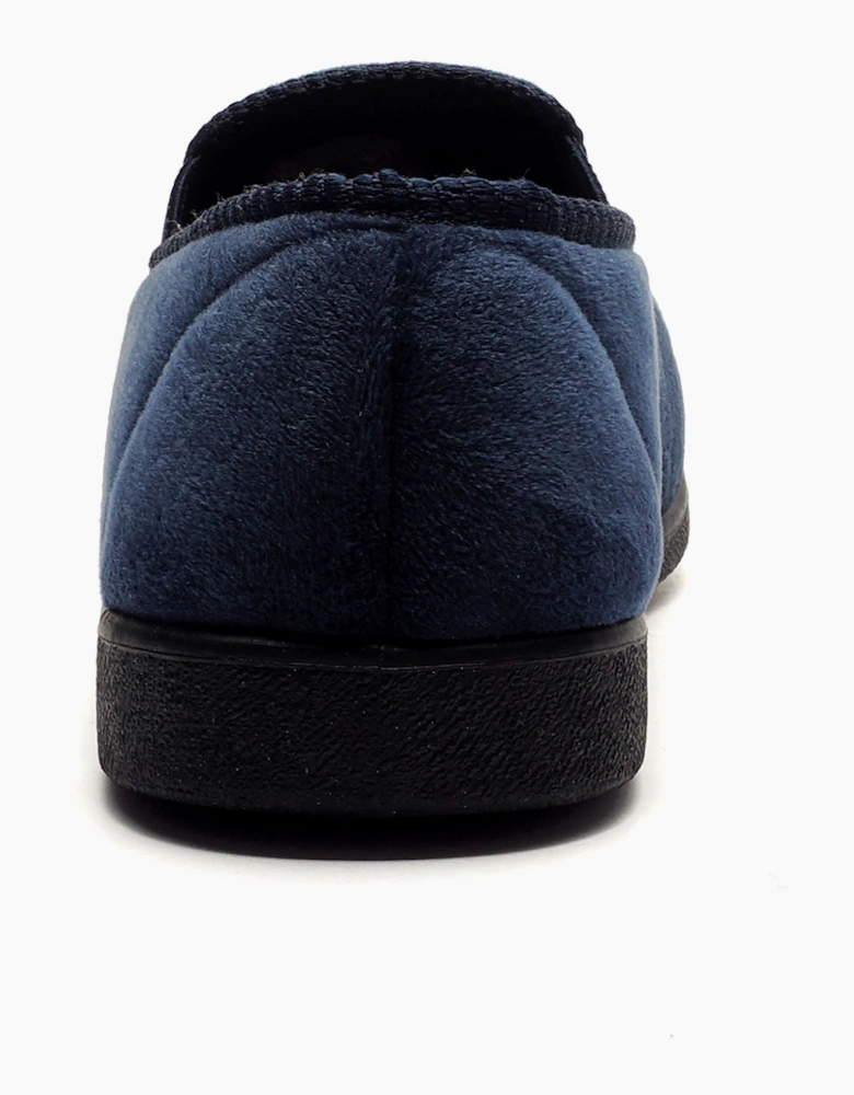 Zedzzz Gamers Slippers Junior Navy Blue