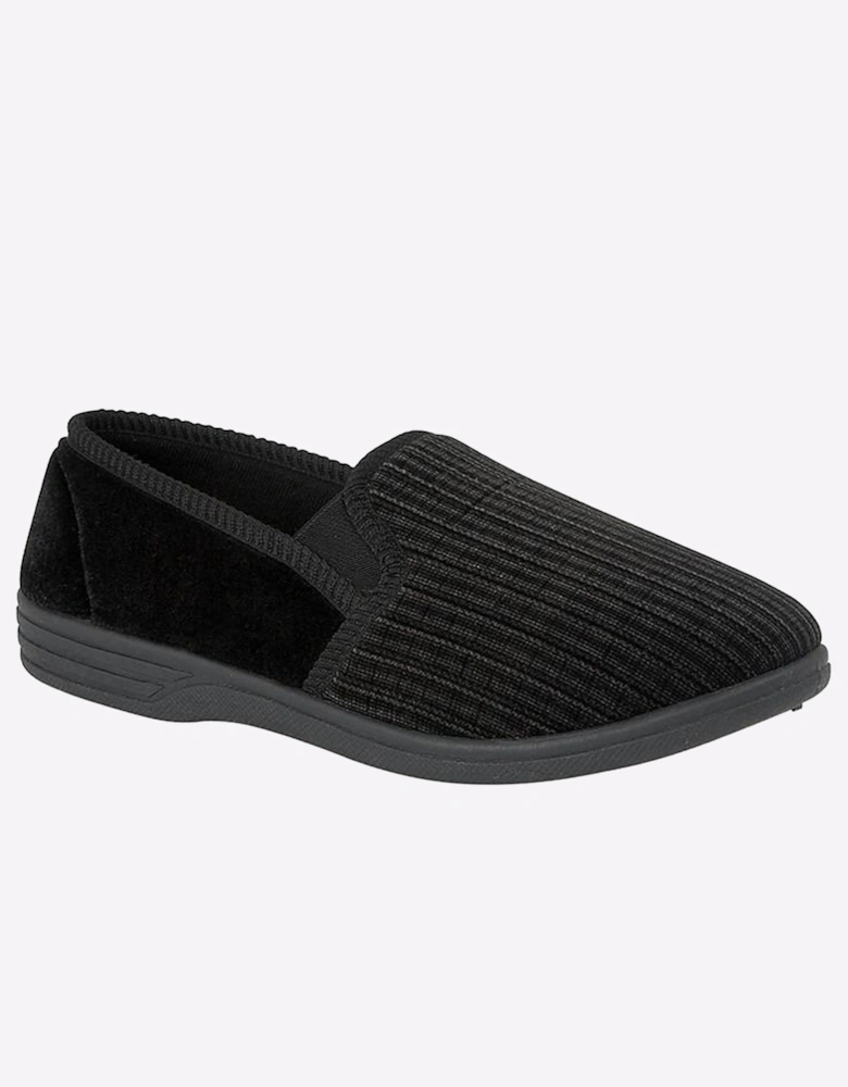 Zedzzz Richard Slippers Mens Black