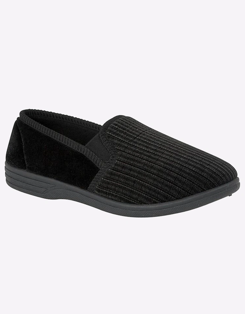 Zedzzz Richard Slippers Mens Black