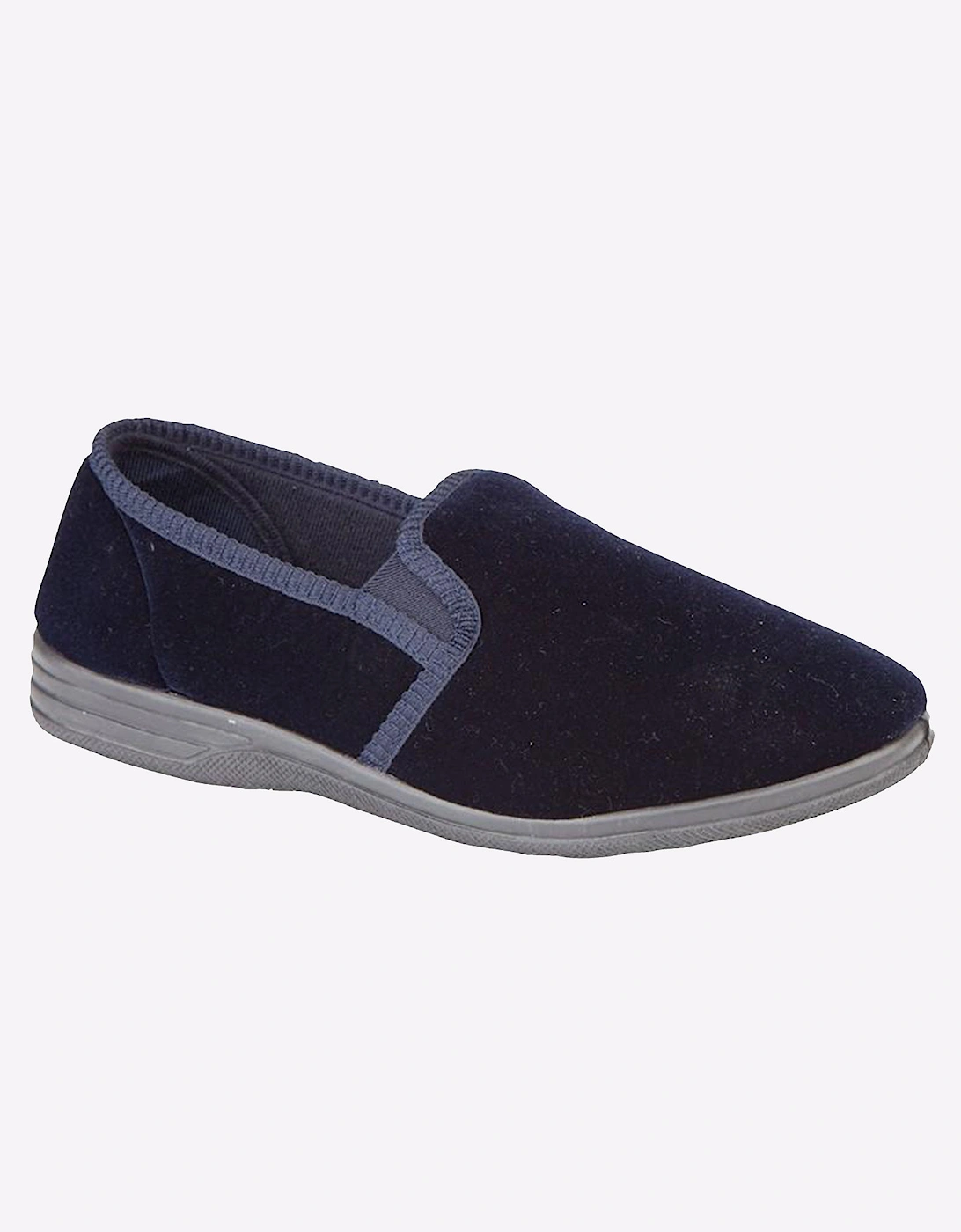 Zedzzz Ross Slippers Mens Navy Blue