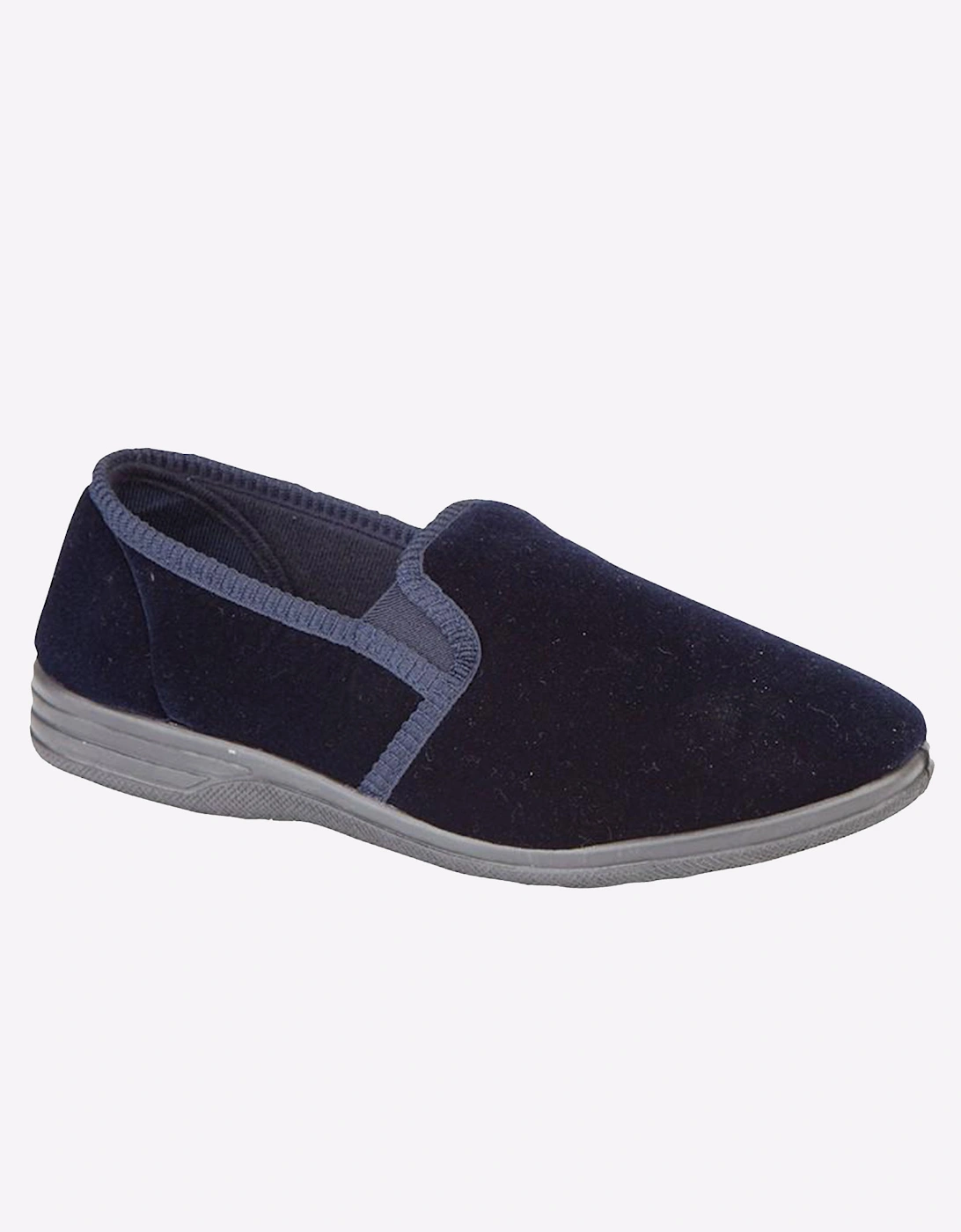 Zedzzz Ross Slippers Mens Navy Blue