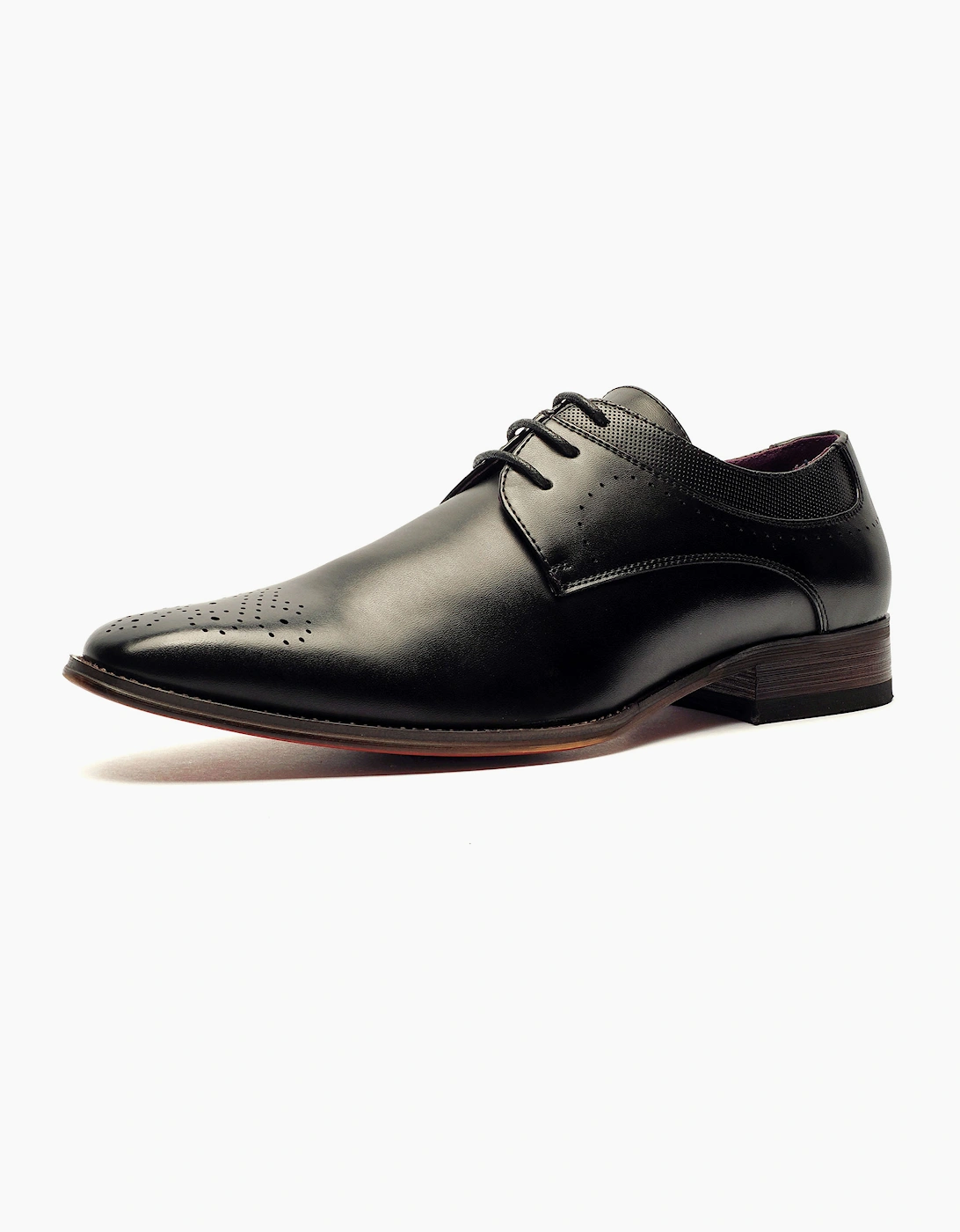 Goor Evansville Brogues Mens Black