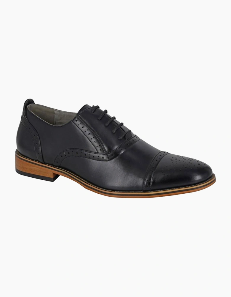 Goor Macon Brogues Mens Black