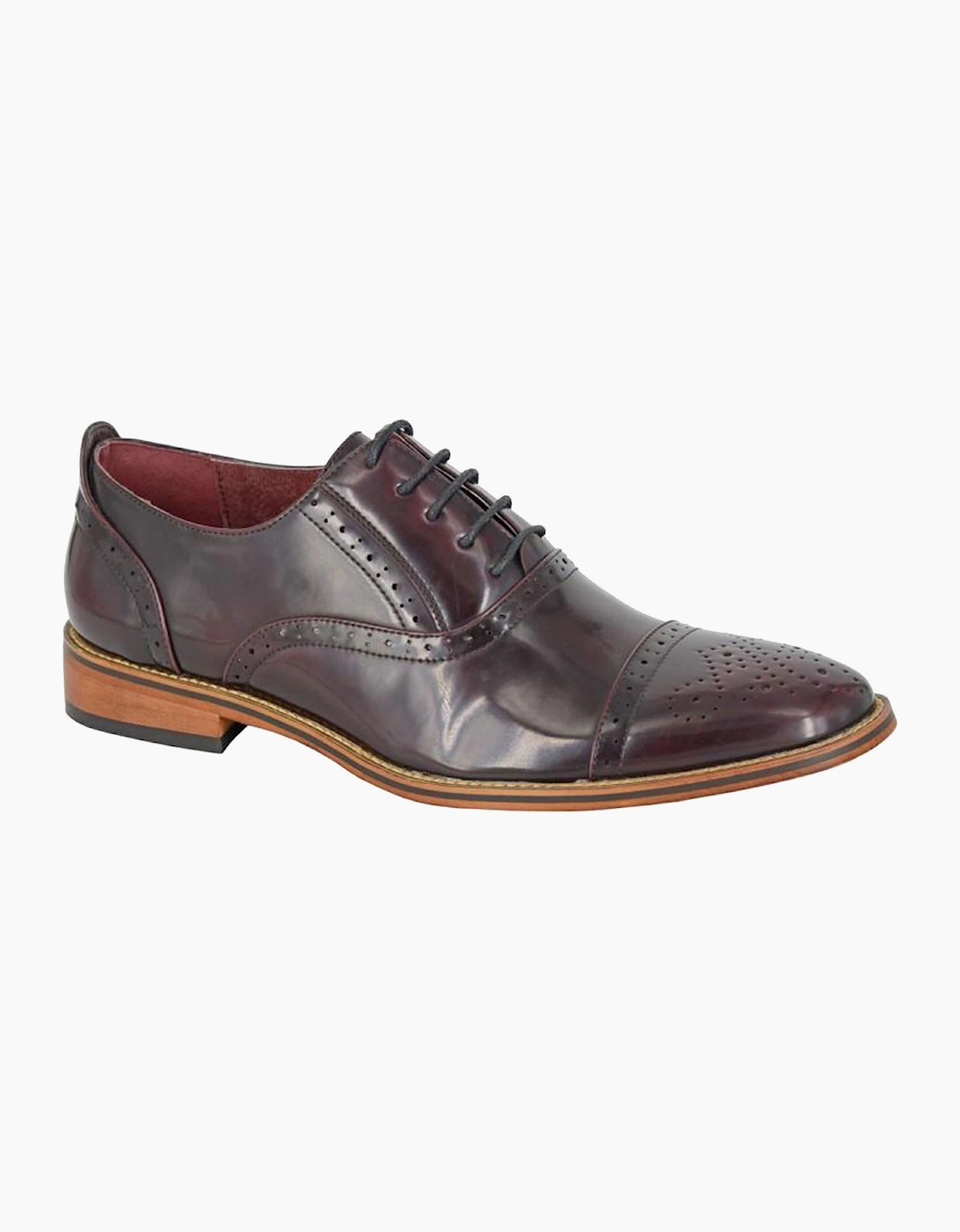 Goor Macon Brogues Mens Oxblood