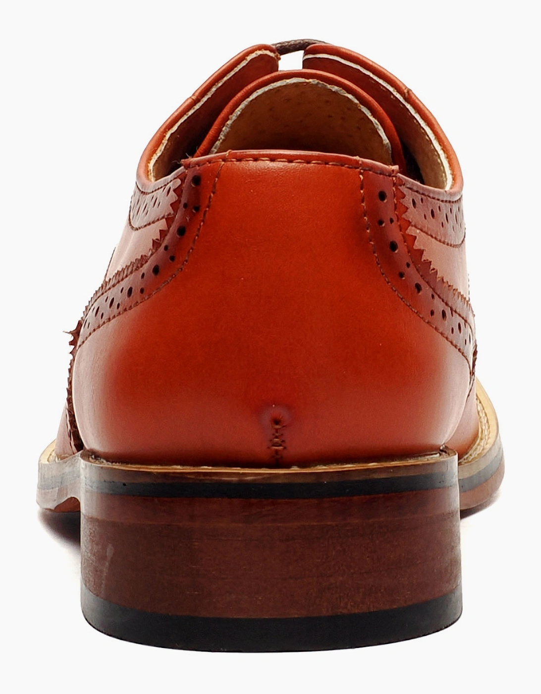 Goor Rossington 4 Eye Brogue Gibson Junior Boys Tan