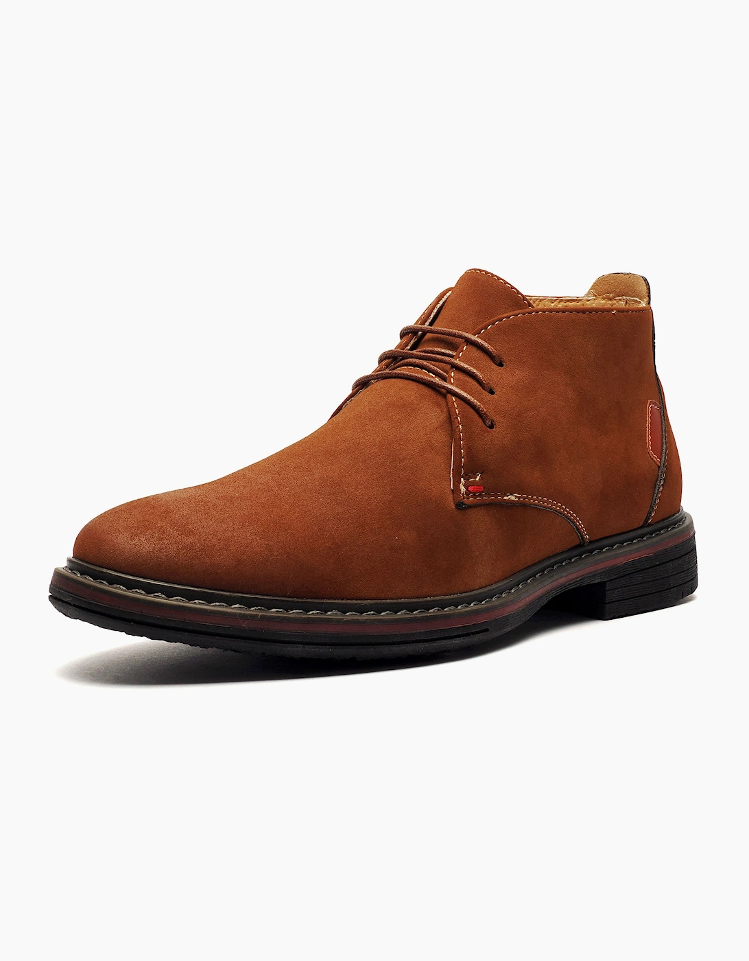 Goor Belize Desert Boots Mens Tan