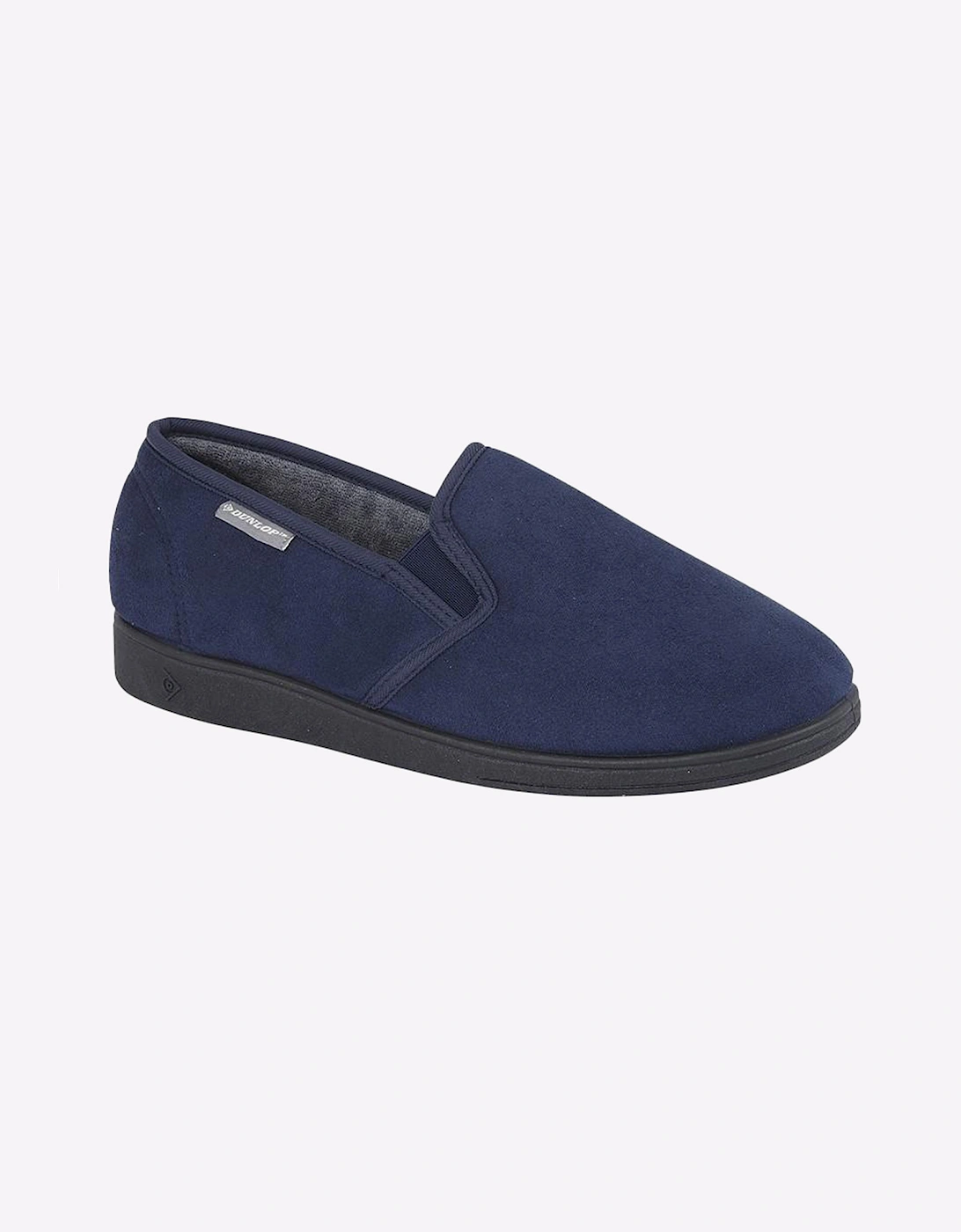 Dunlop Jethro Mens Slippers Navy Blue