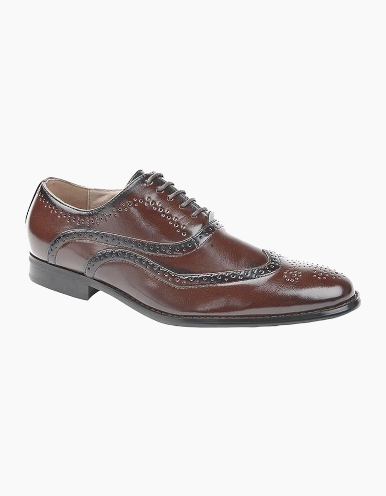 Goor Sterling Brogues Mens Brown