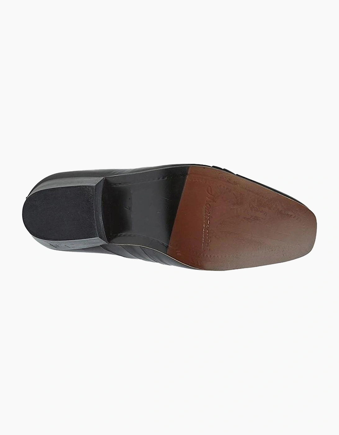 Montecatini Vincenza Leather Womens Shoes Black