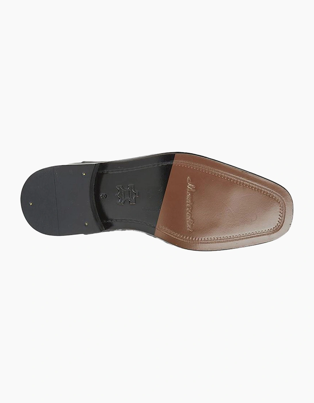 Montecatini Trieste Leather Mens Shoes Black Patent