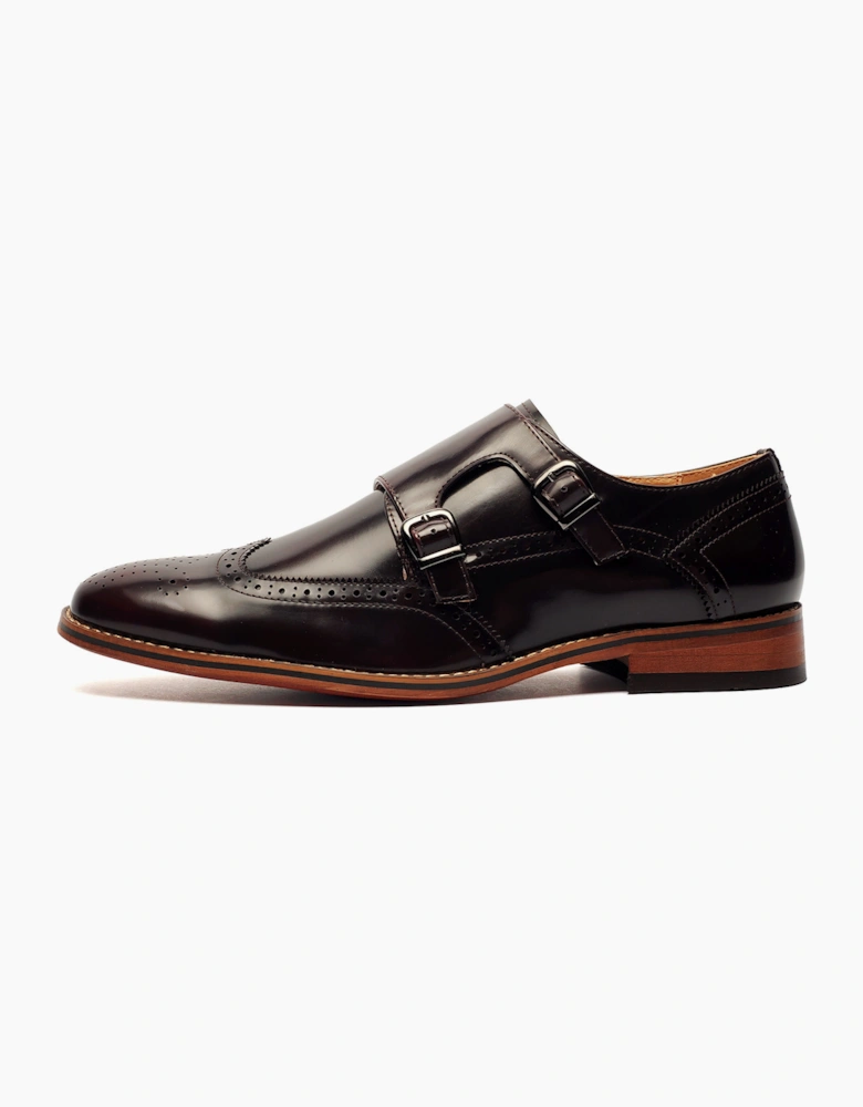 Goor Fullerton Brogues Mens Oxblood