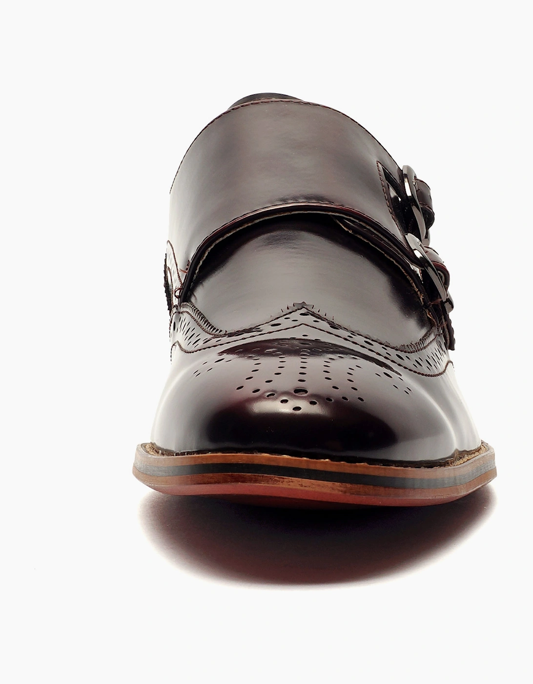 Goor Fullerton Brogues Mens Oxblood