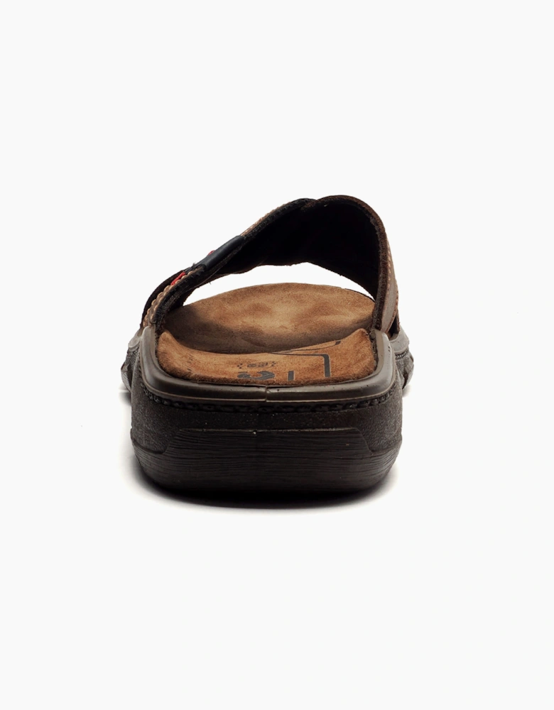Imac Adelong Mule Sandals Mens Brown