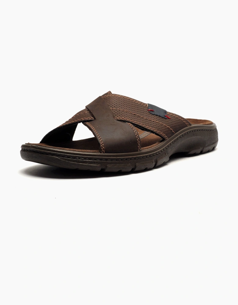 Imac Adelong Mule Sandals Mens Brown