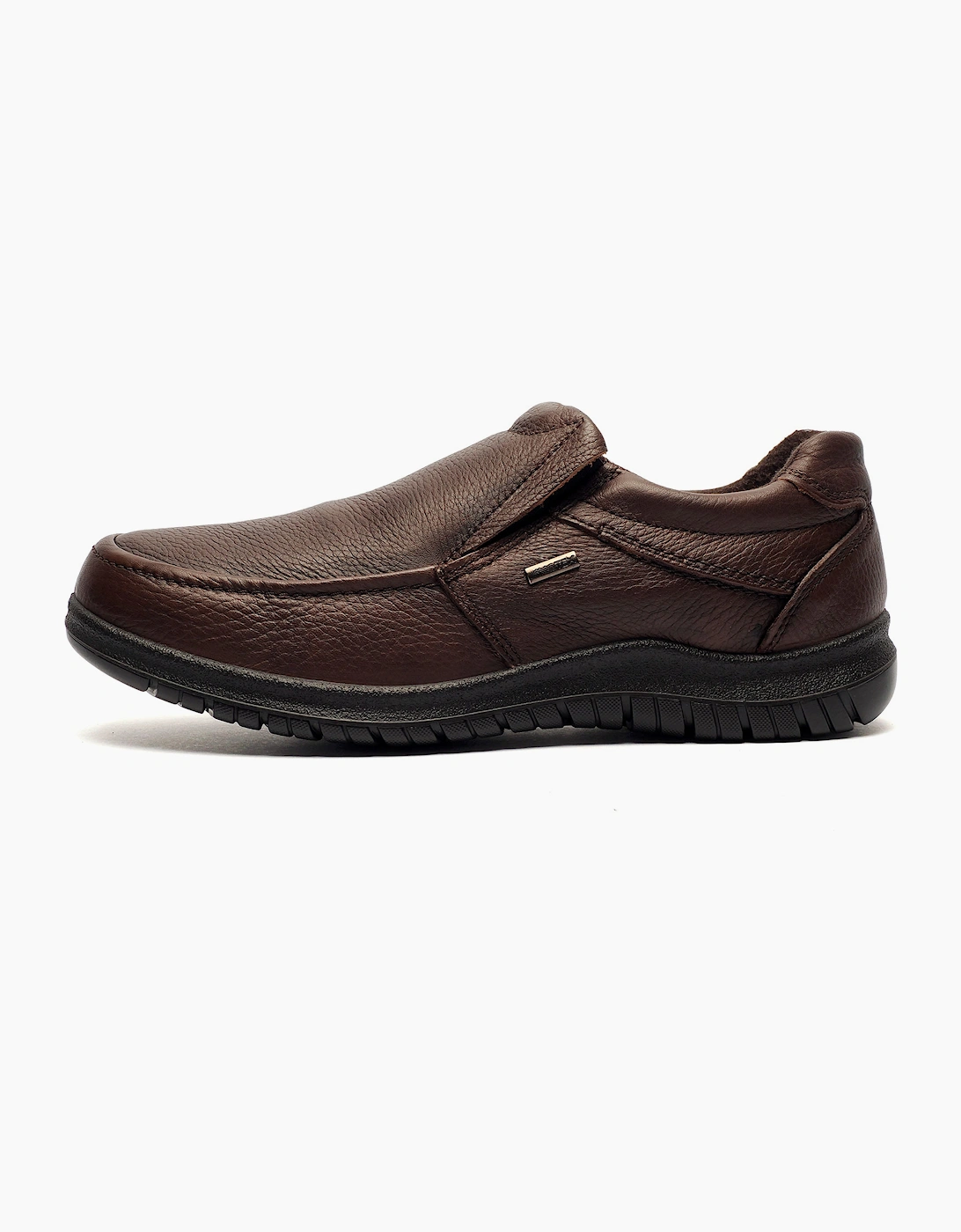 Imac Denman Waterproof Leather Shoes Mens Brown