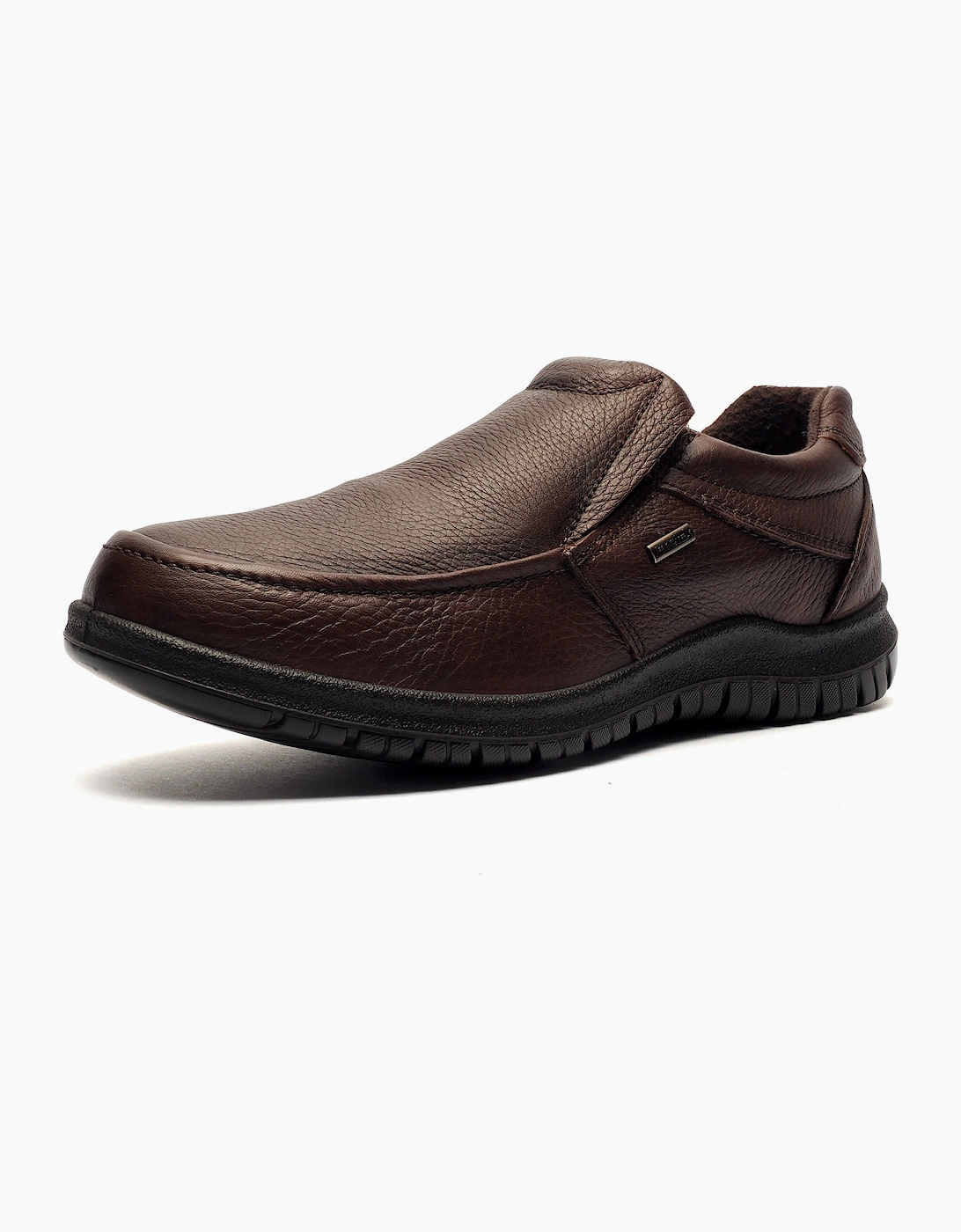 Imac Denman Waterproof Leather Shoes Mens Brown