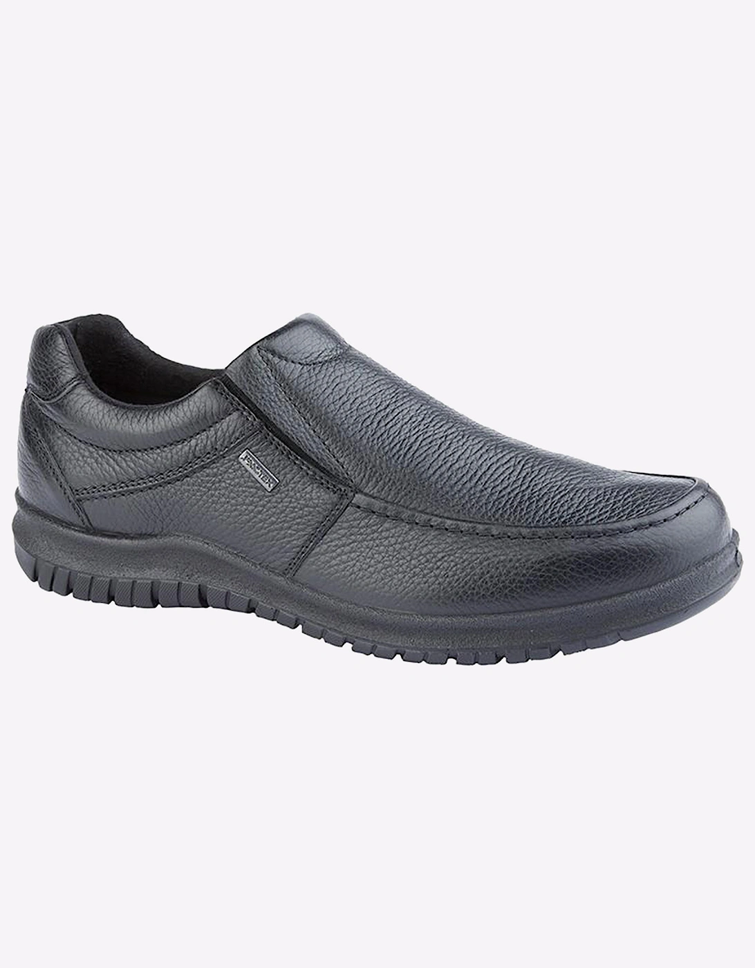 Imac Denman Waterproof Leather Shoes Mens Black