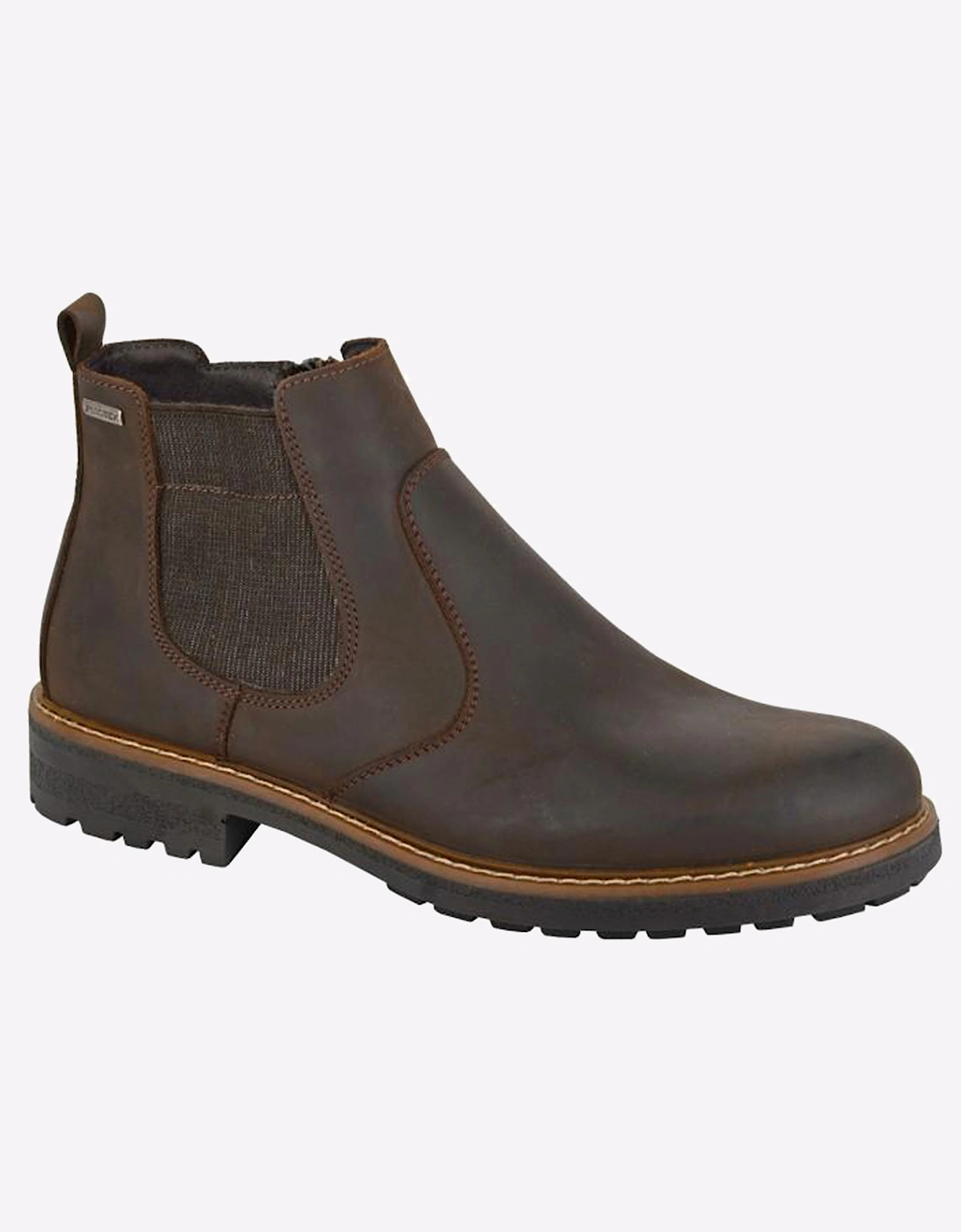 Imac Hillston Waterproof Chelsea Boot Mens Brown