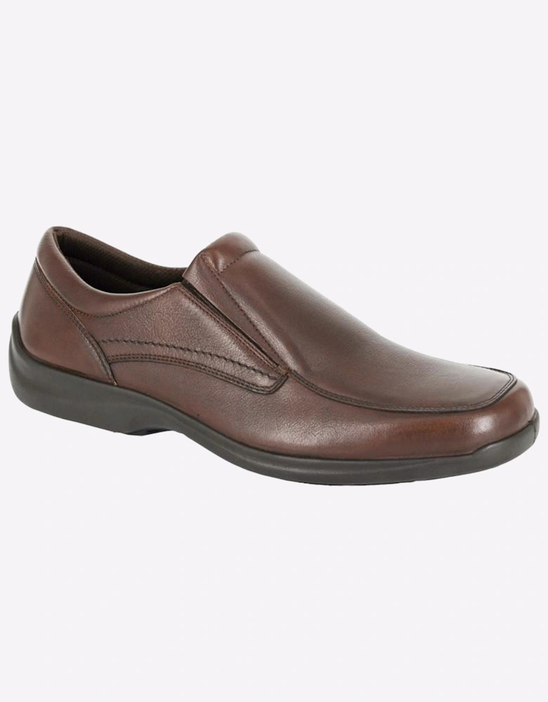 Imac Blayney Leather Mens Shoes Brown